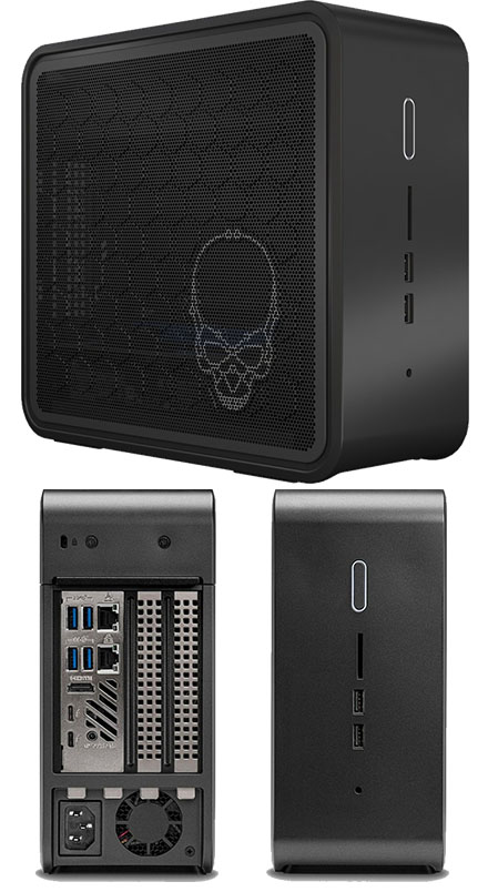 Intel NUC9i5QNX (Intel Core i5-9300H 4,10GHz, 1x HDMI, 2x Thunderbolt 3, 3x <b>M.2, PCIe</b>)