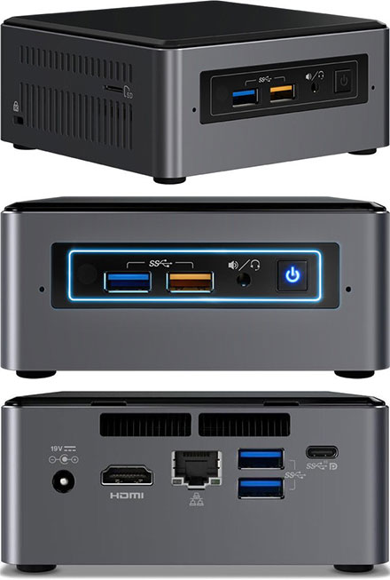 Intel NUC7i7BNHX1 (Intel Core i7-7567U CPU 2x 3.5Ghz, 1x HDMI, 1x dP, 1x M.2, 2.5" HDD/SSD support, <b>16GB Optane Speicher</b>)