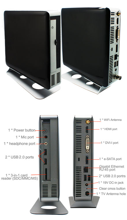 Jetway JBC700C9J-H61-B (Intel H61 chipset)