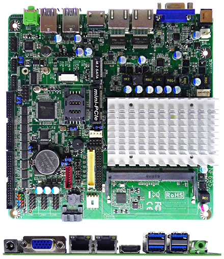 Jetway JNF695HV-3455 (Intel Apollo Lake) [10x COM, 1x HDMI]